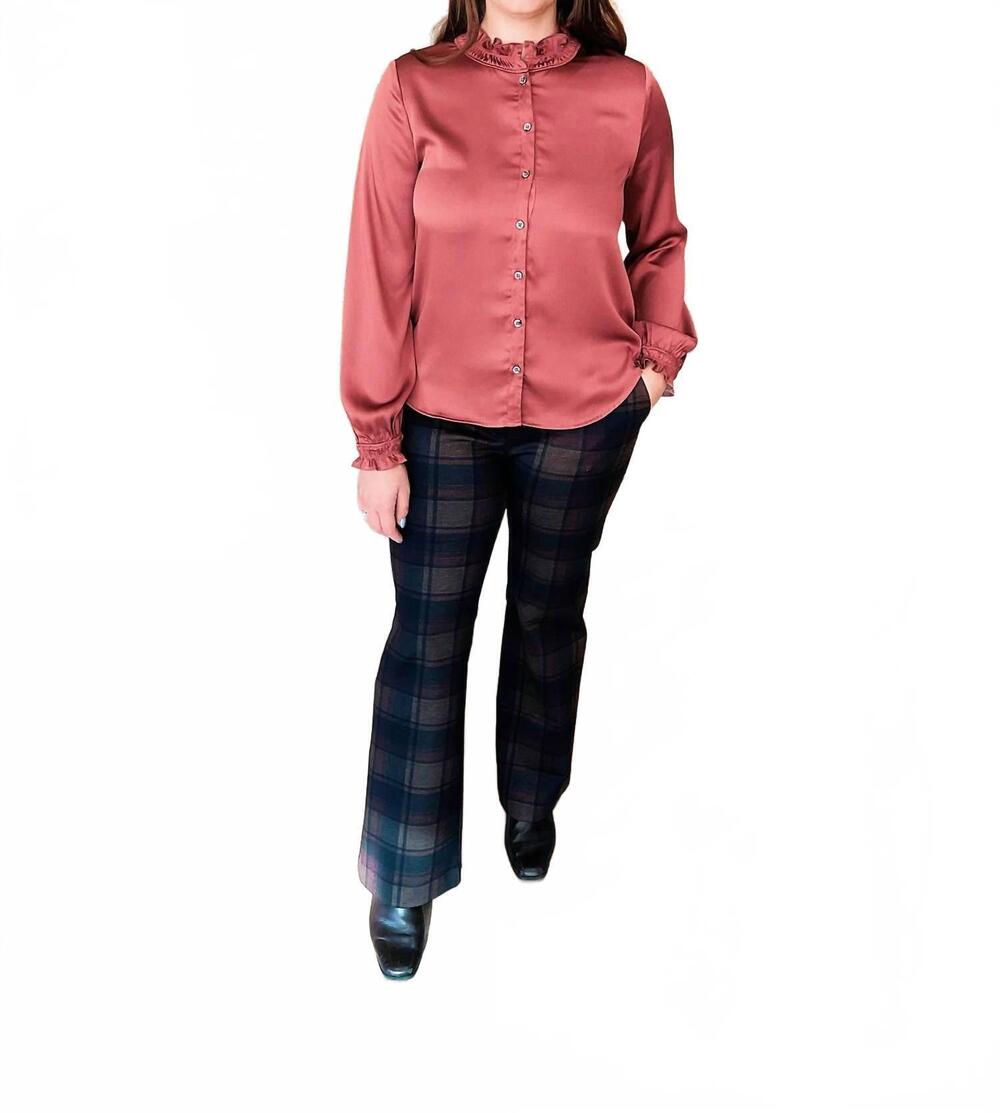 NEW MYSTREE thalia top in merlot
